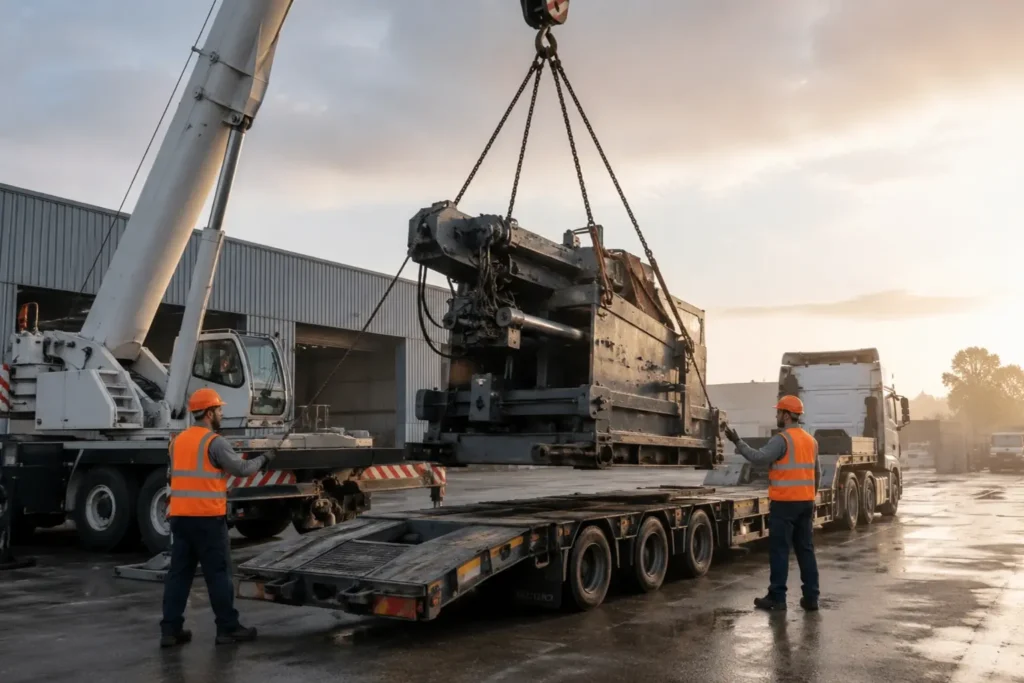 How Professional Machinery Delivery Services Reduce the Risk of Damage